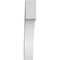Ekena Millwork 5 1/2-in. W x 22-in. D x 34-in. H Westlake Architectural Grade PVC Knee Brace BRCP055X22X34WTL - alternate 5